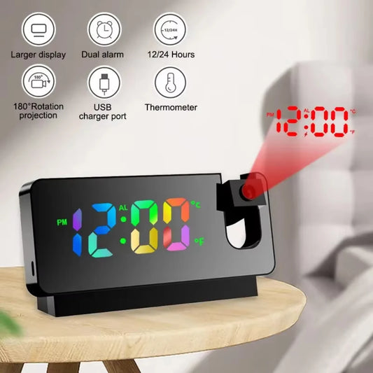 Smart Projection Alarm Clock - Logical Online Shop