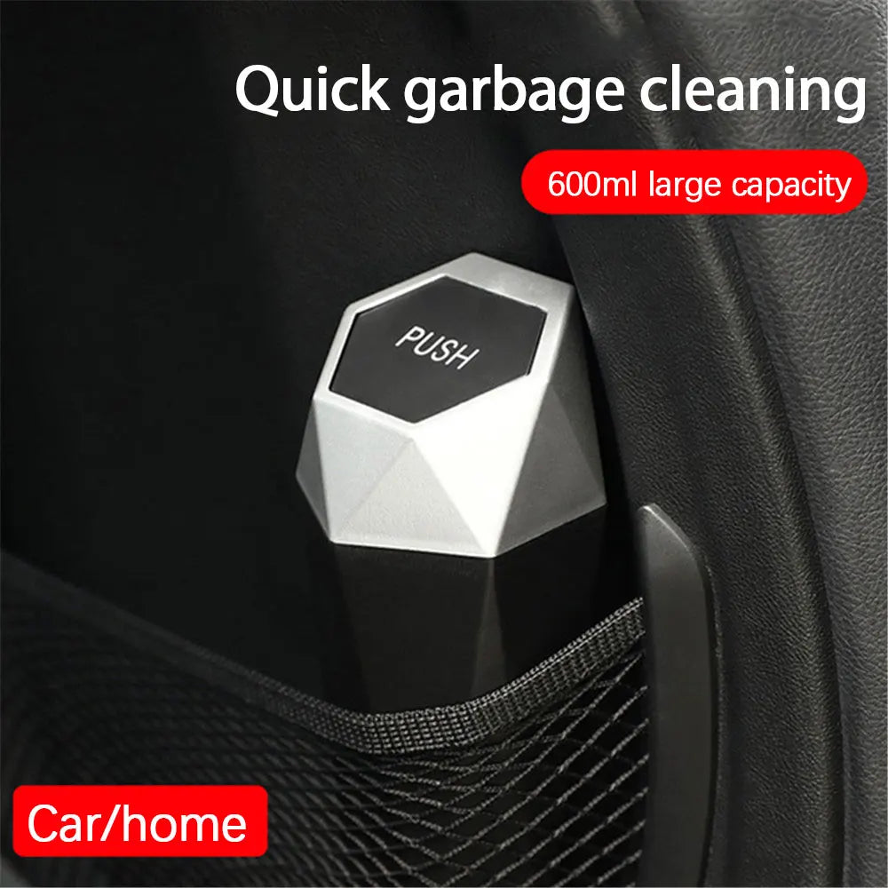 Car Trash Bin with Push Lid - Logical Online Shop