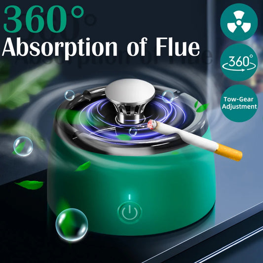 Air Filter Ashtray with Odor Control - Logical Online Shop